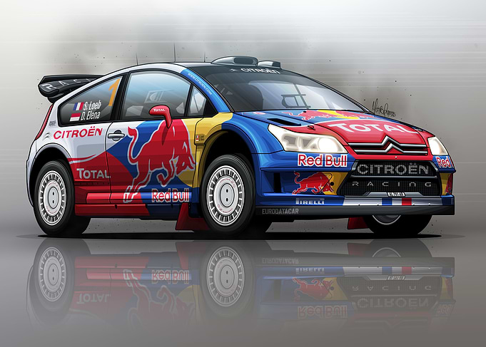 Citroen C4 WRC Loeb Art