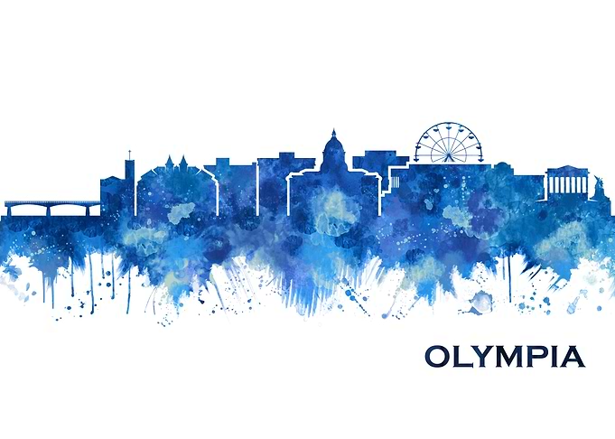 Olympia Washington Skyline