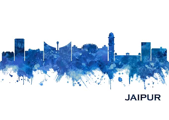 Jaipur Rajasthan Skyline