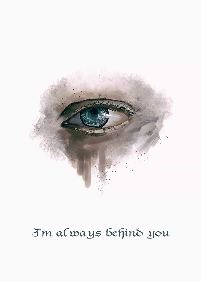 I am always behind you