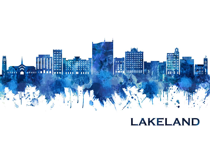 Lakeland Florida Skyline