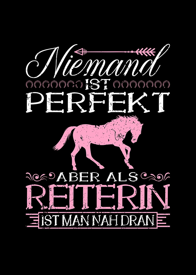 Perfekt Reiterin Pferde