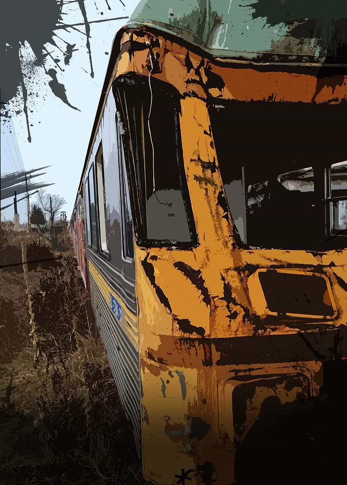 Old Rusty Train