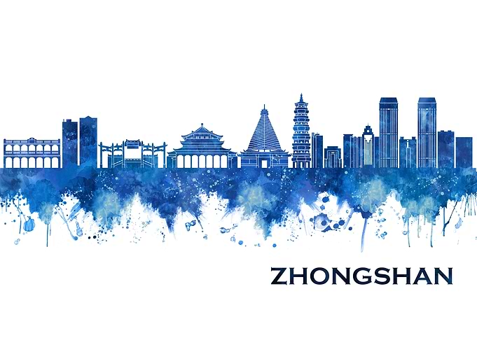 Zhongshan China Skyline