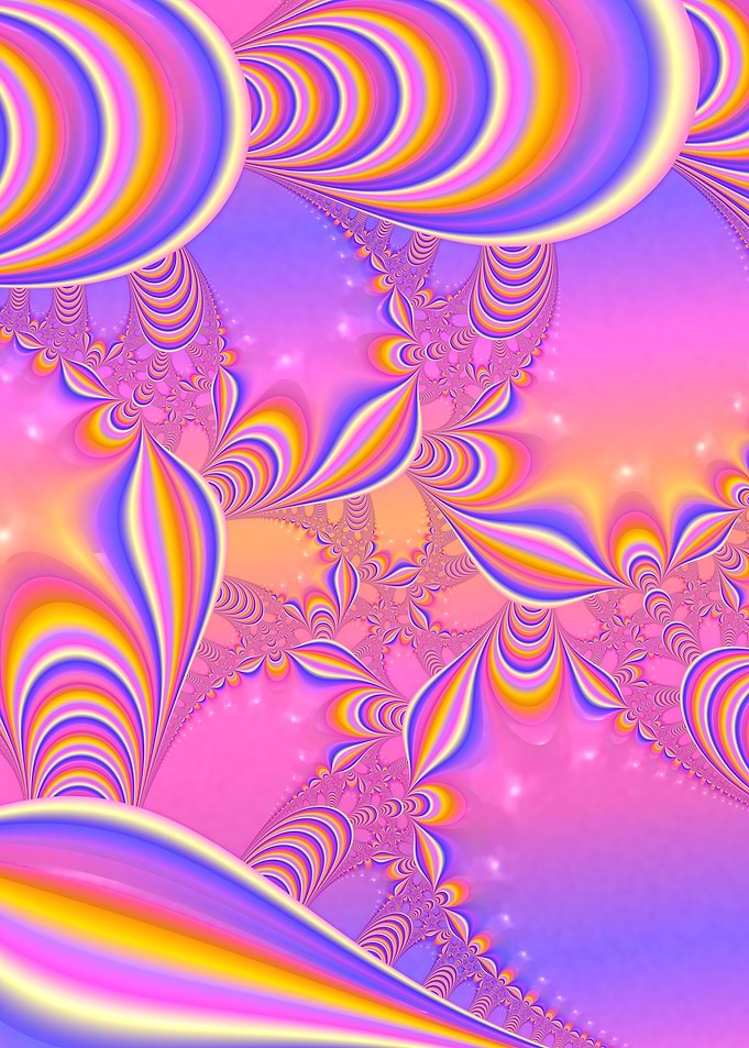 Vibrant Funky Fractal