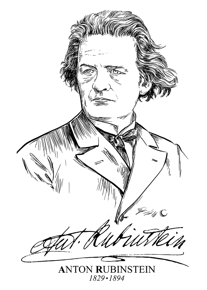 Anton Rubinstein Pianist
