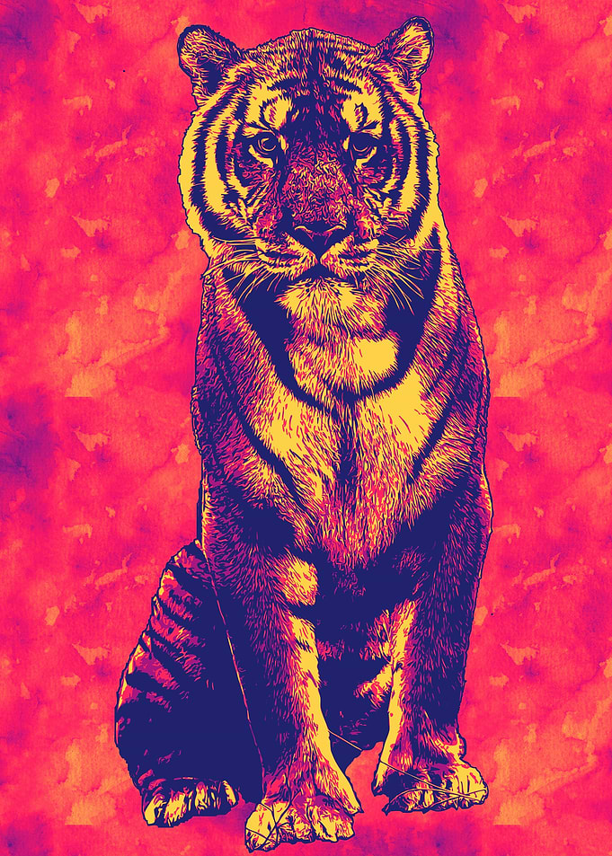 TIGER POSTER ARTWORK