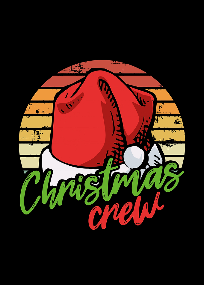 Christmas crew retro