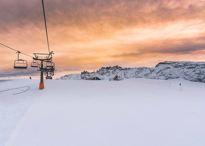 Ski slopes