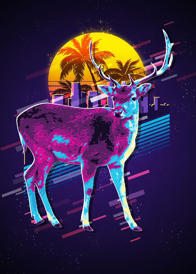 Deer Retro