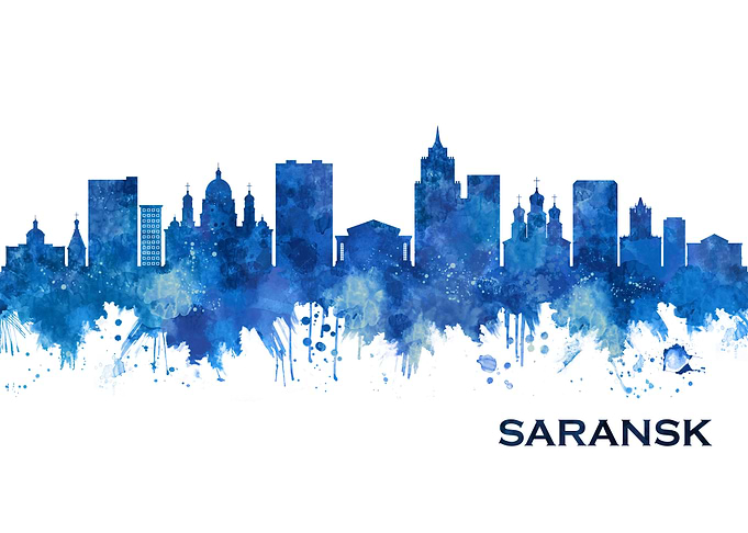 Saransk Russia Skyline