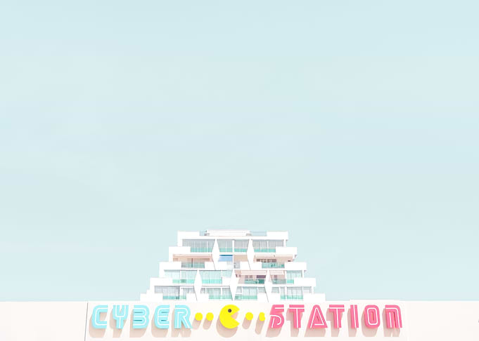 Pastel Building