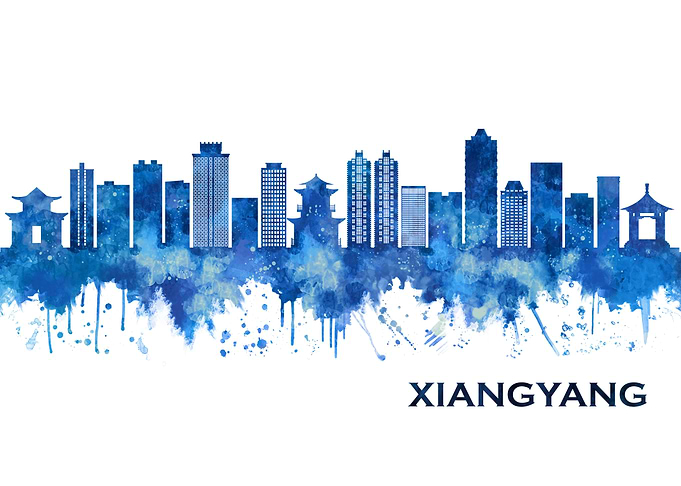 Xiangyang China Skyline