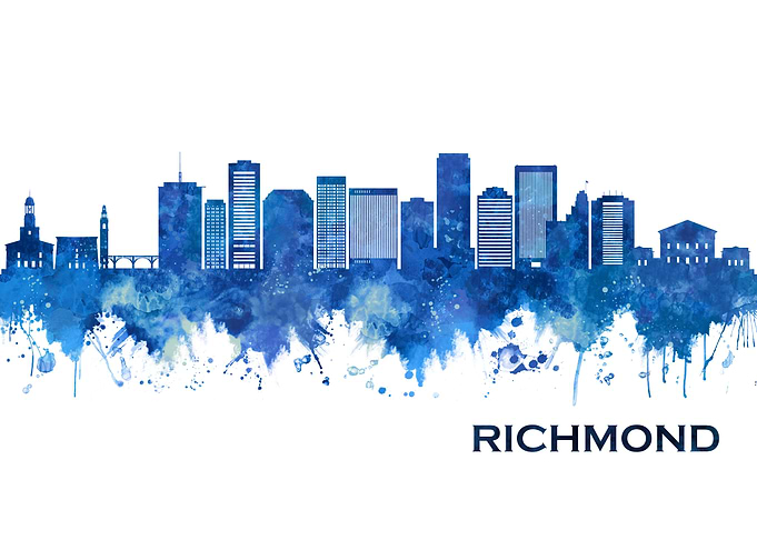 Richmond Virginia Skyline