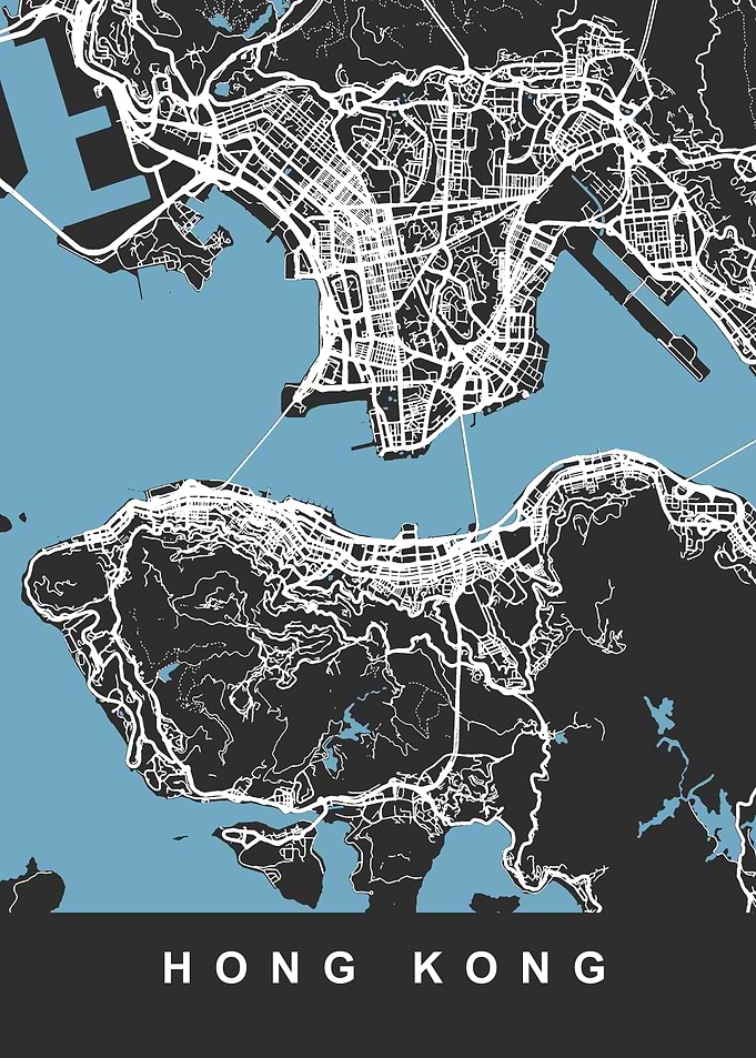 HONG KONG City Map