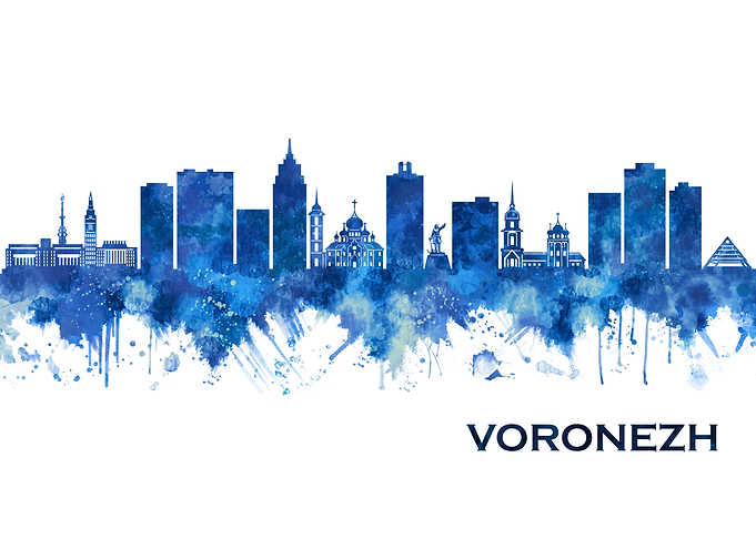 Voronezh Russia Skyline