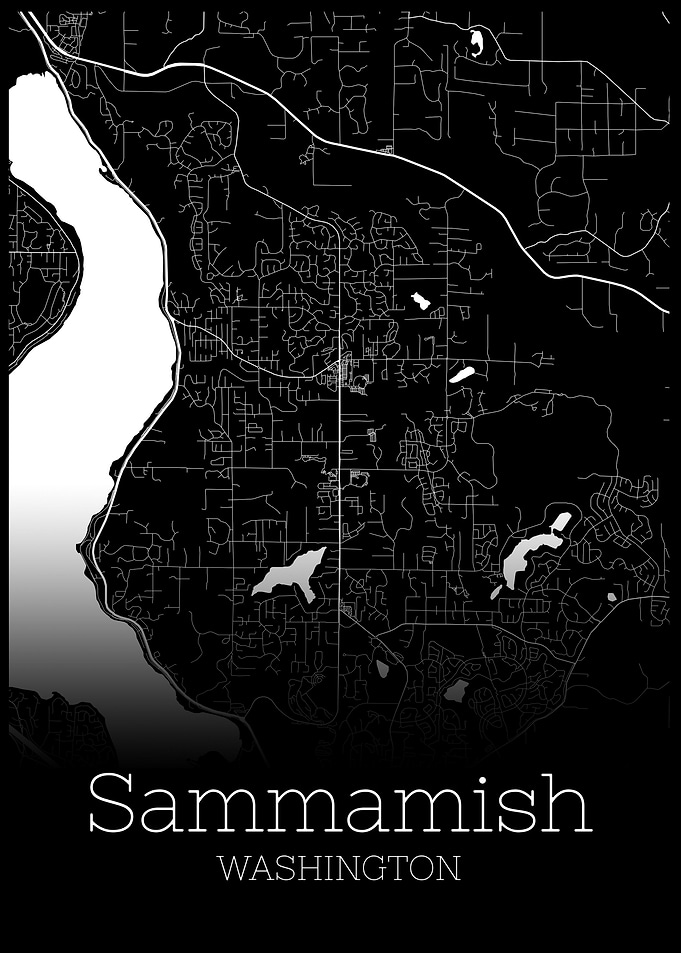 Sammamish Washington map