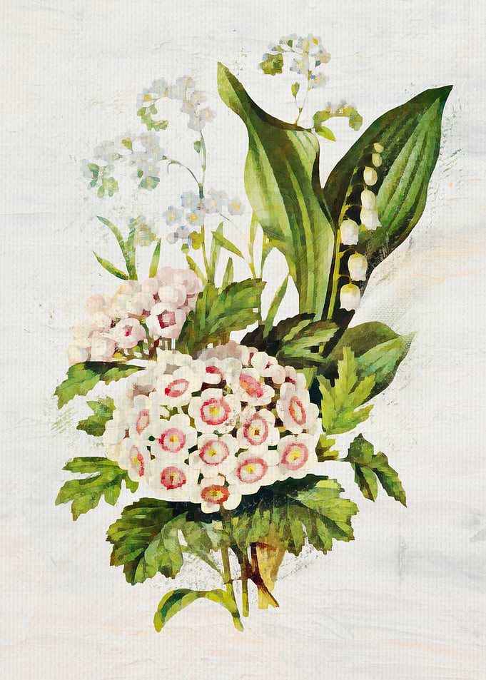Simple Floral Painting 12