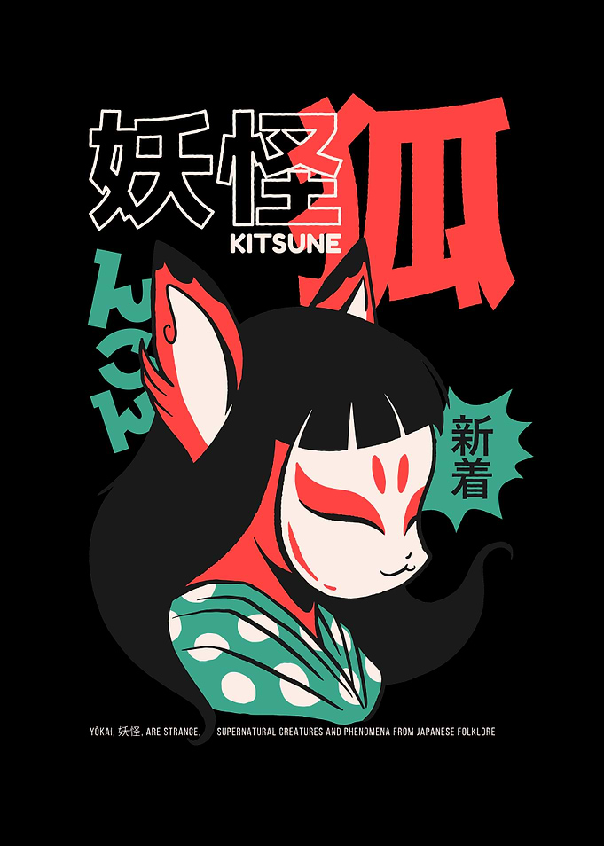 Japanese kitsune
