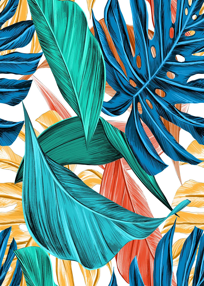 Tropical Leaves Design