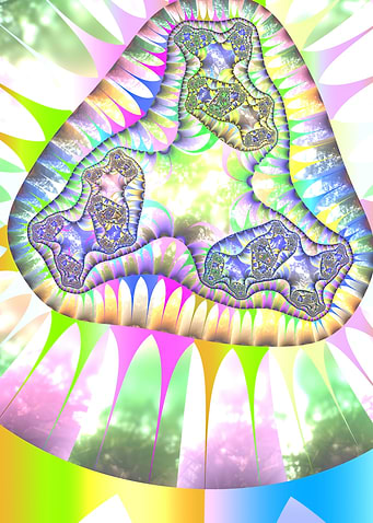 Sparkly Vibrant Fractal