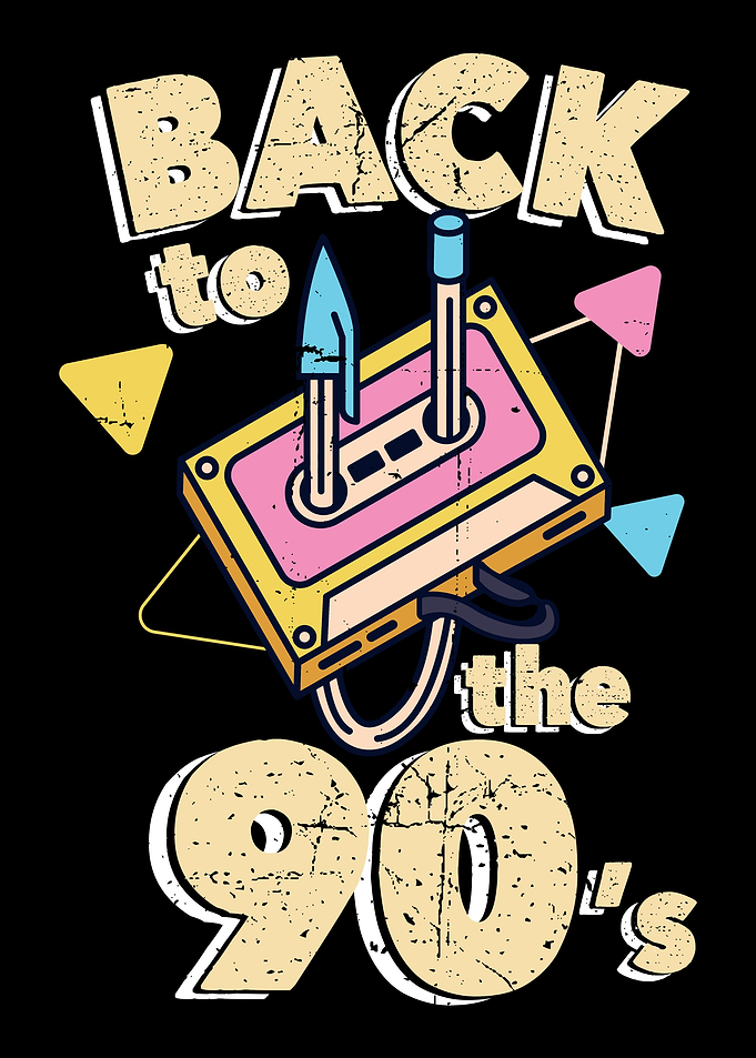 Retro 90s Nineties Era
