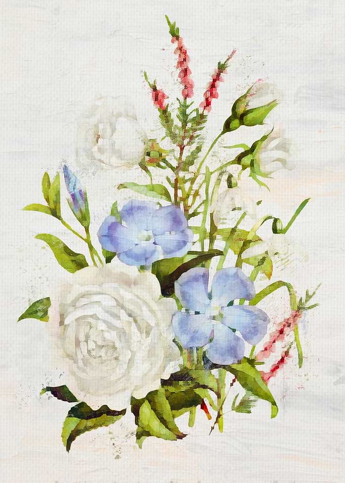Simple Floral Painting 9