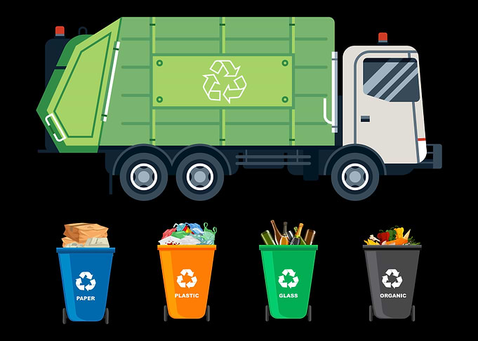 Garbage Day Garbage Truck