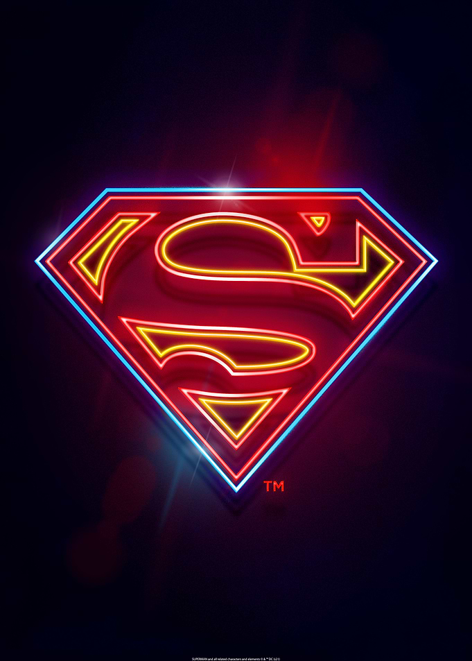 Superman Neon