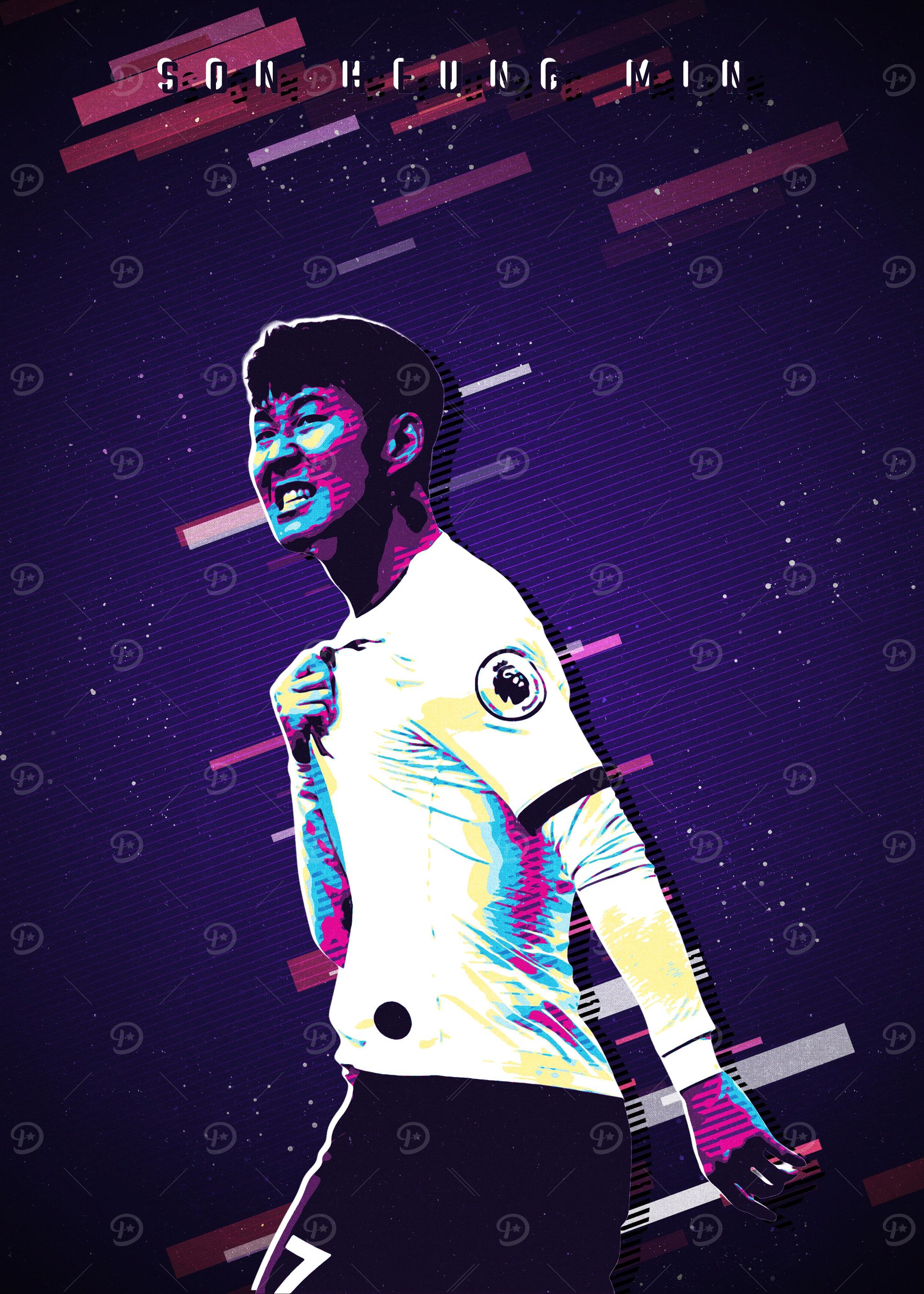 Football Player Retro