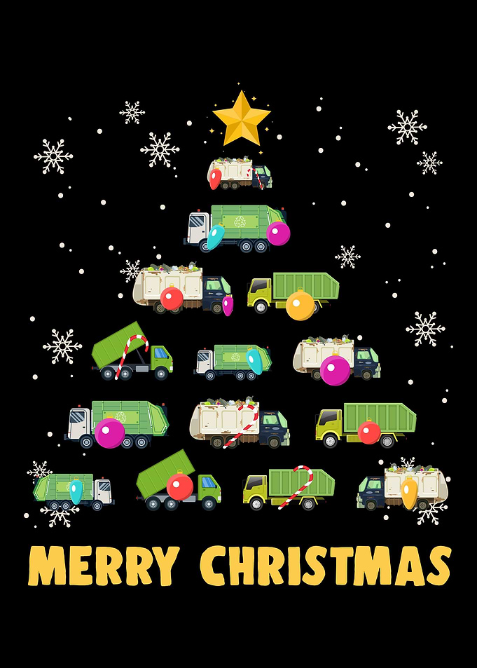 Garbage Truck Christmas