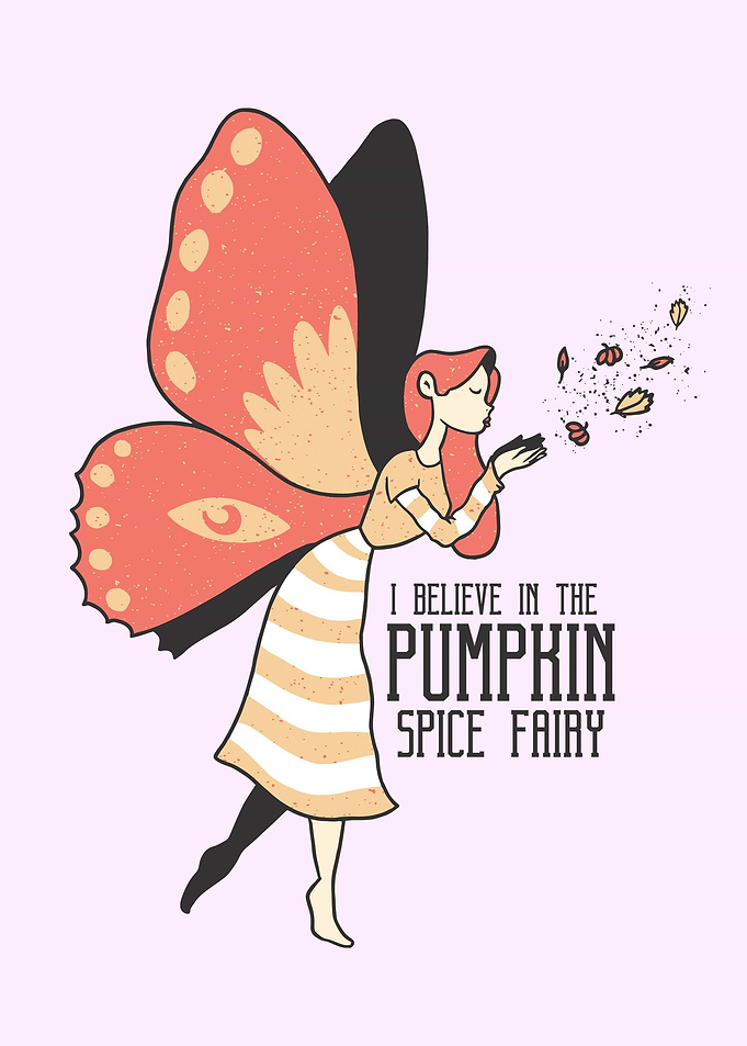 Pumpkin spice fairy
