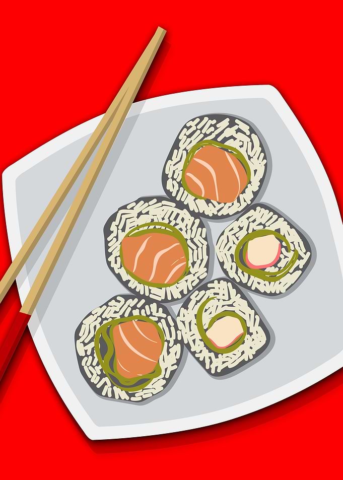 Sushi Wall Art Decor