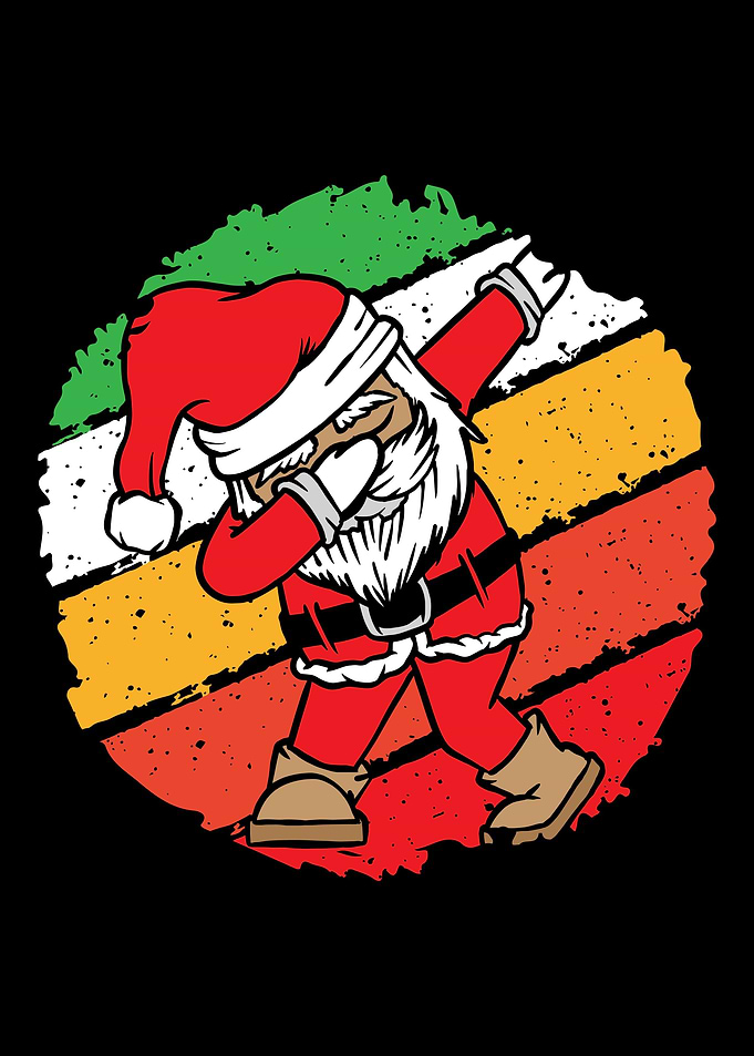 Christmas Geek Humor Santa