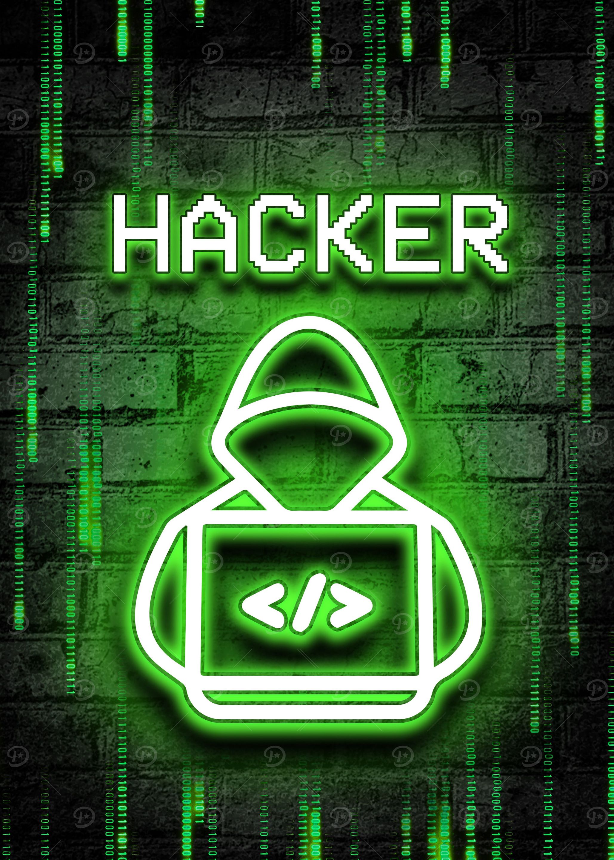 Hacker computer hacking