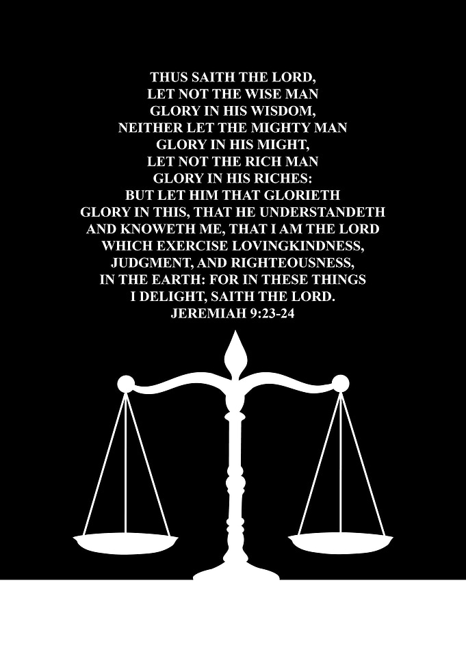 Jeremiah 9 23 24