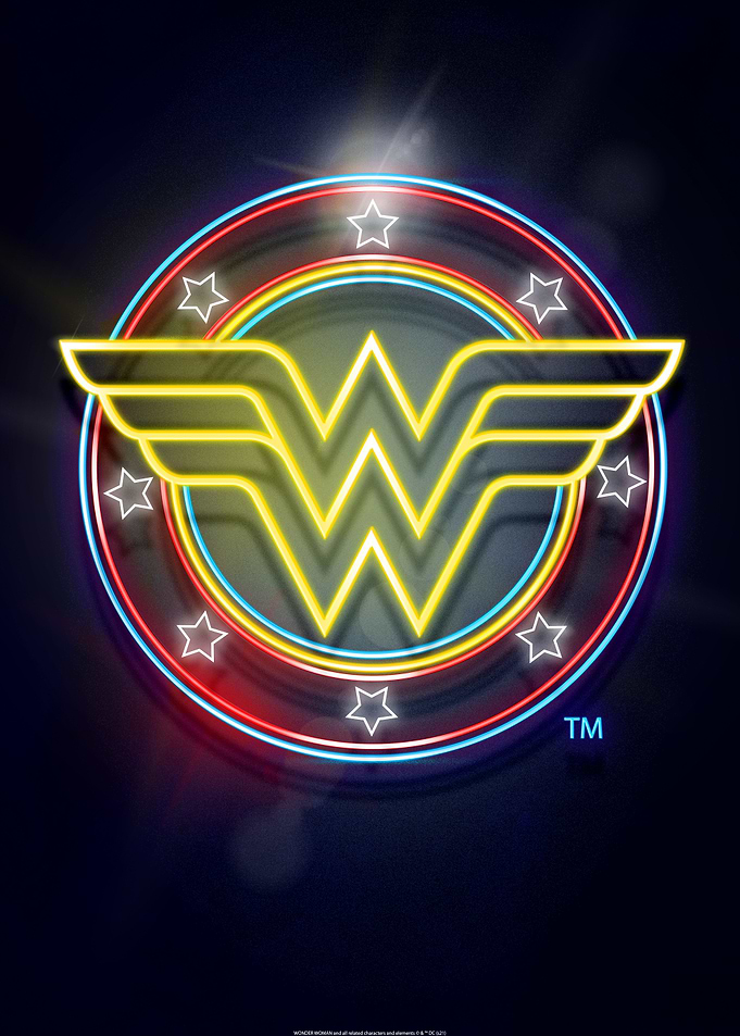 Wonder Woman Neon