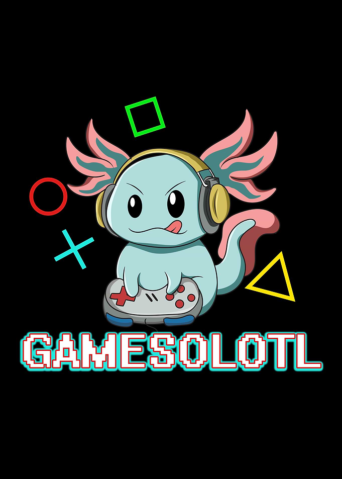 Axolotl kawaii Funny