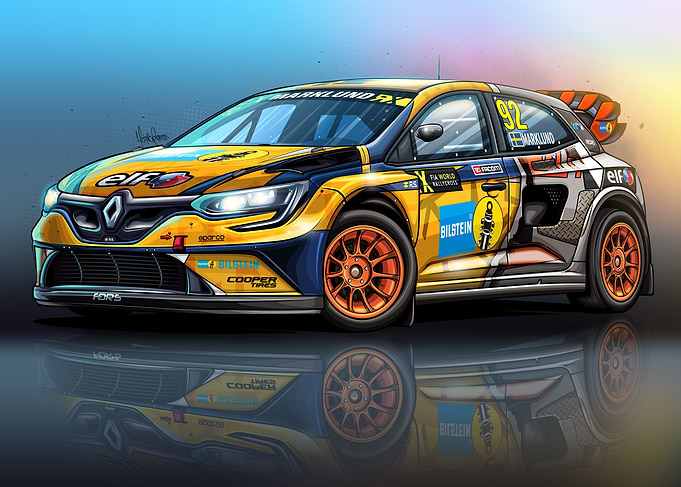 Renault Megane RS RX Art