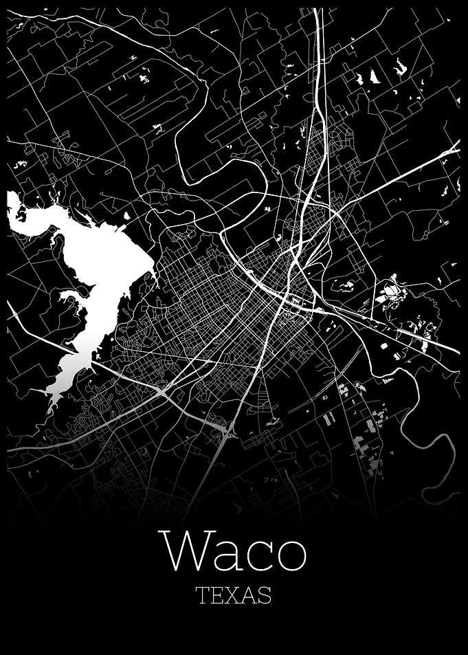Waco Texas map