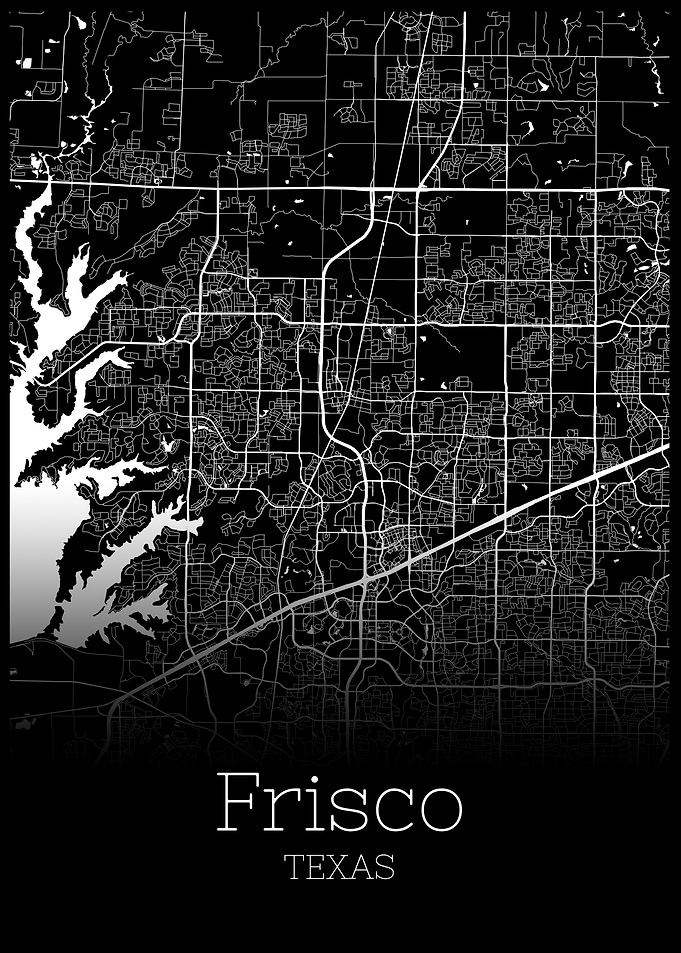 Frisco Texas map