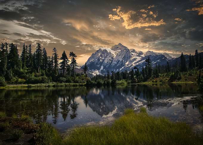 Mount Baker Picture Lake