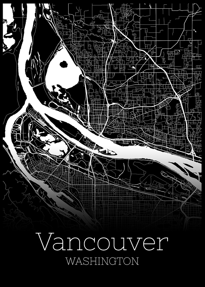 Vancouver Washington map