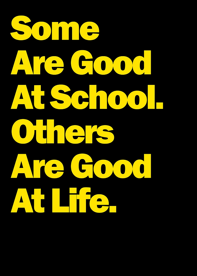Some Are Good At School