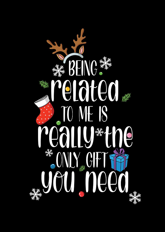 Being related to me Xmas