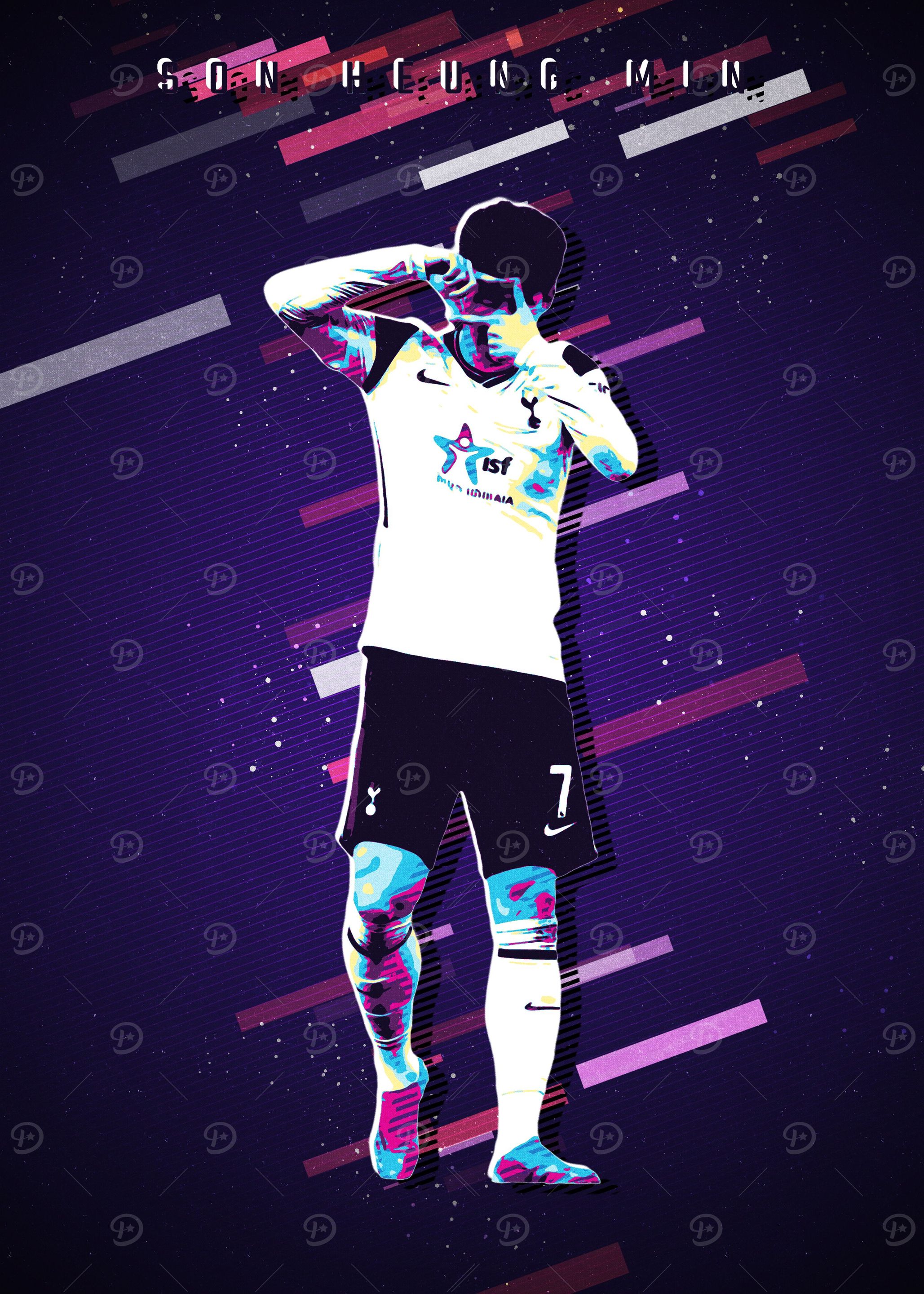 Football Player Retro