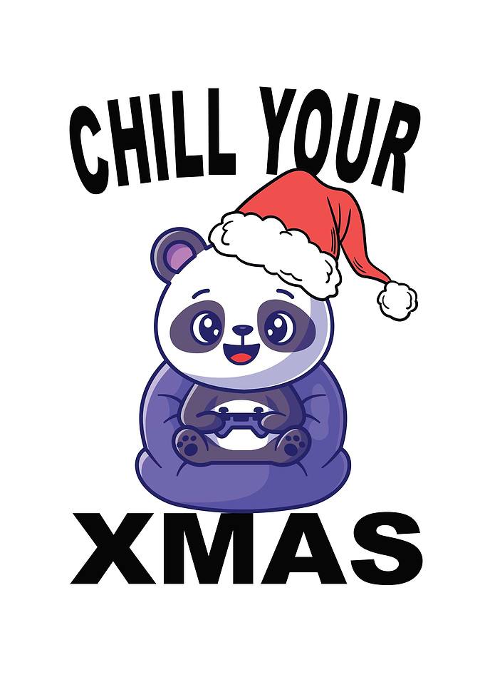 Chill Your Xmas Panda