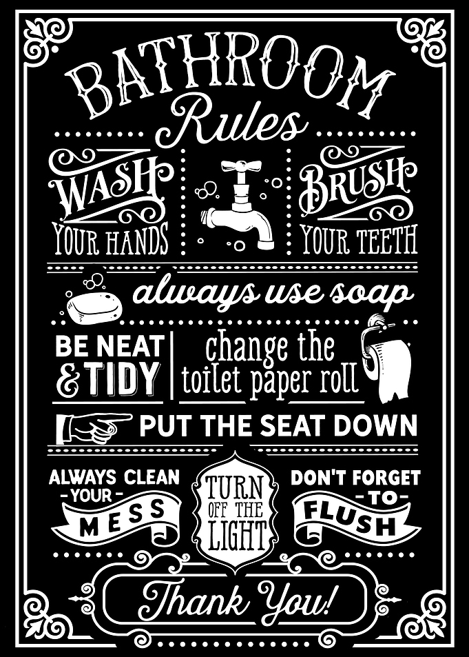 Bathroom Rules