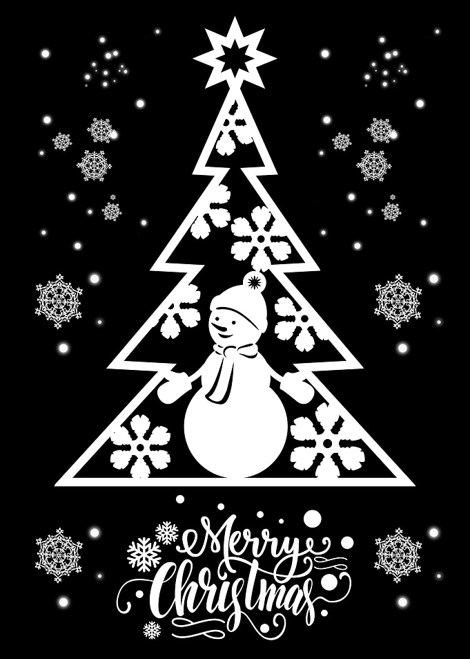 Christmas Tree Snowman