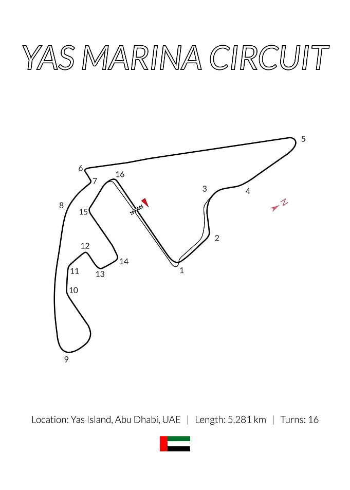 Yas Marina Circuit UAE